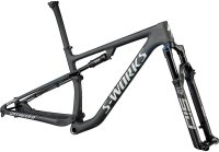 Specialized S-Works Epic Frameset SATIN CARBON / COLOR RUN BLUE MURANO PEARL / GLOSS CHROME FOIL LOGOS S