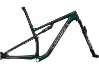 Specialized S-Works Epic Frameset GLOSS GREEN TINT FADES OVER CARBON / CHROME L