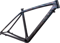 Specialized S-Works Epic Hardtail Frameset - LTD Gloss Teal Tint/Red Flake Tint/Cosmic Black XL