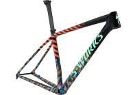 Specialized S-Works Epic Hardtail Frameset GLOSS CARBON/COBALT MARBLE/BRASSY YELLOW MARBLE/VIVID CORAL/OASIS S